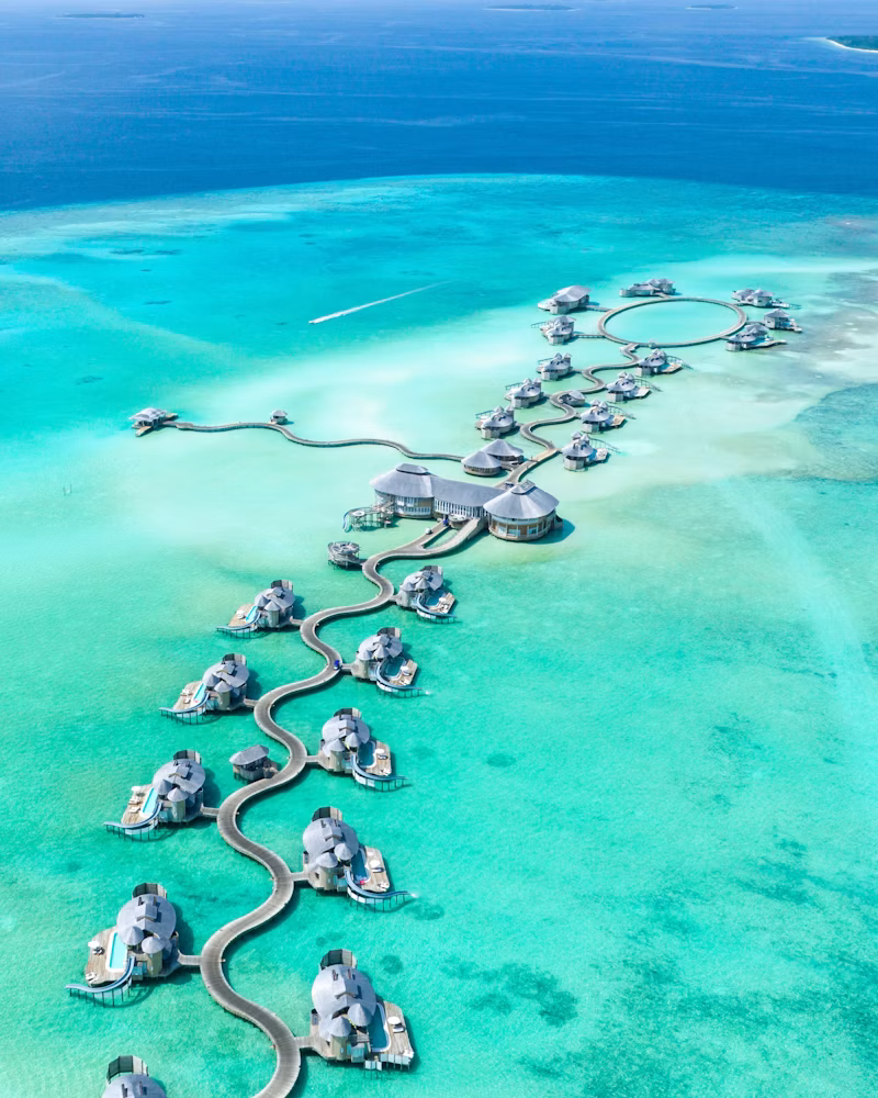 Maldives lagoon