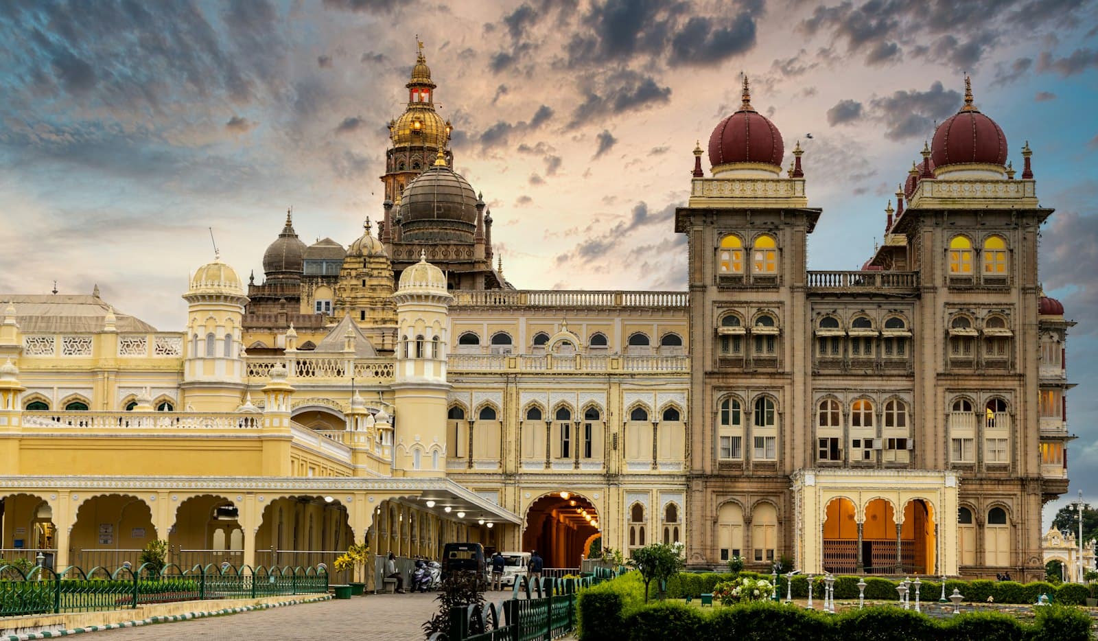 Illuminated Mysore Palace